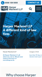 Mobile Screenshot of harpermacleod.co.uk